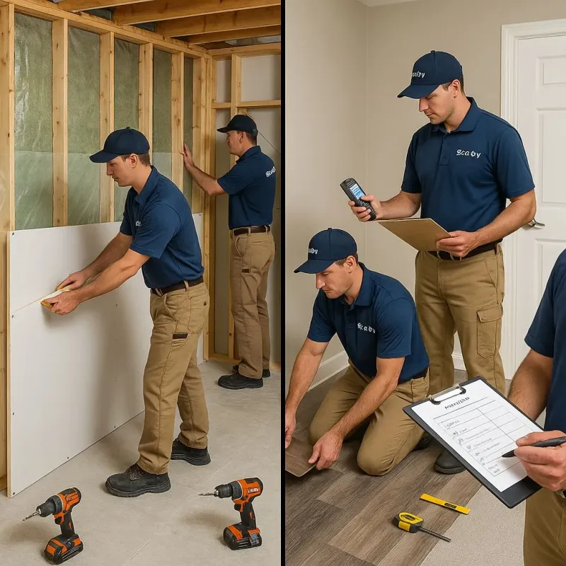 Repairs and Reconstruction process in Quartz Hill, CA